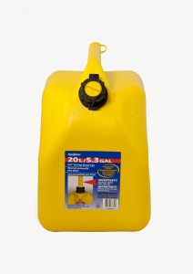 SCEPTER 20L DIESEL GAS CAN YELLOW (SQUAT)