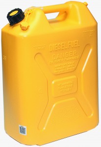 SCEPTER 20L DIESEL CAN YELLOW (JEEP STYLE)