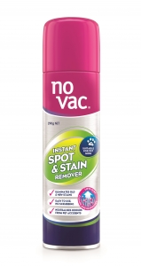 NO VAC instant  SPOT & STAIN REMOVER 290g (suitable for Pet Mess)